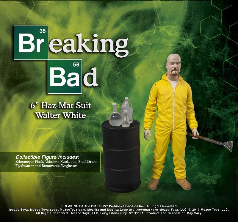 Mezco Announces Deluxe Breaking Bad Walter White In Hazmat Suit! post thumbnail image