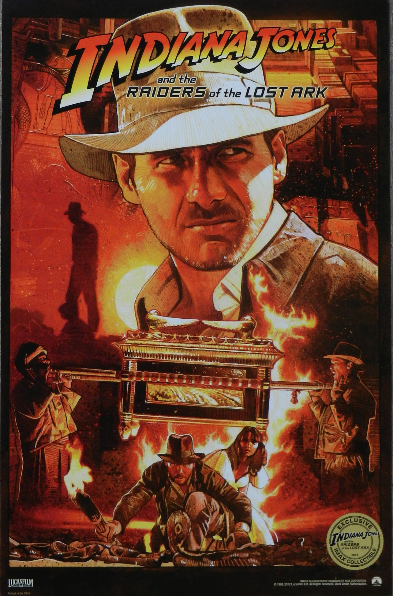 ‘Indiana Jones and the Raiders of the Lost Ark’ Returns to Theaters In IMAX During September; ‘Jurassic Park’ 3D Re-Release April 2013 post thumbnail image